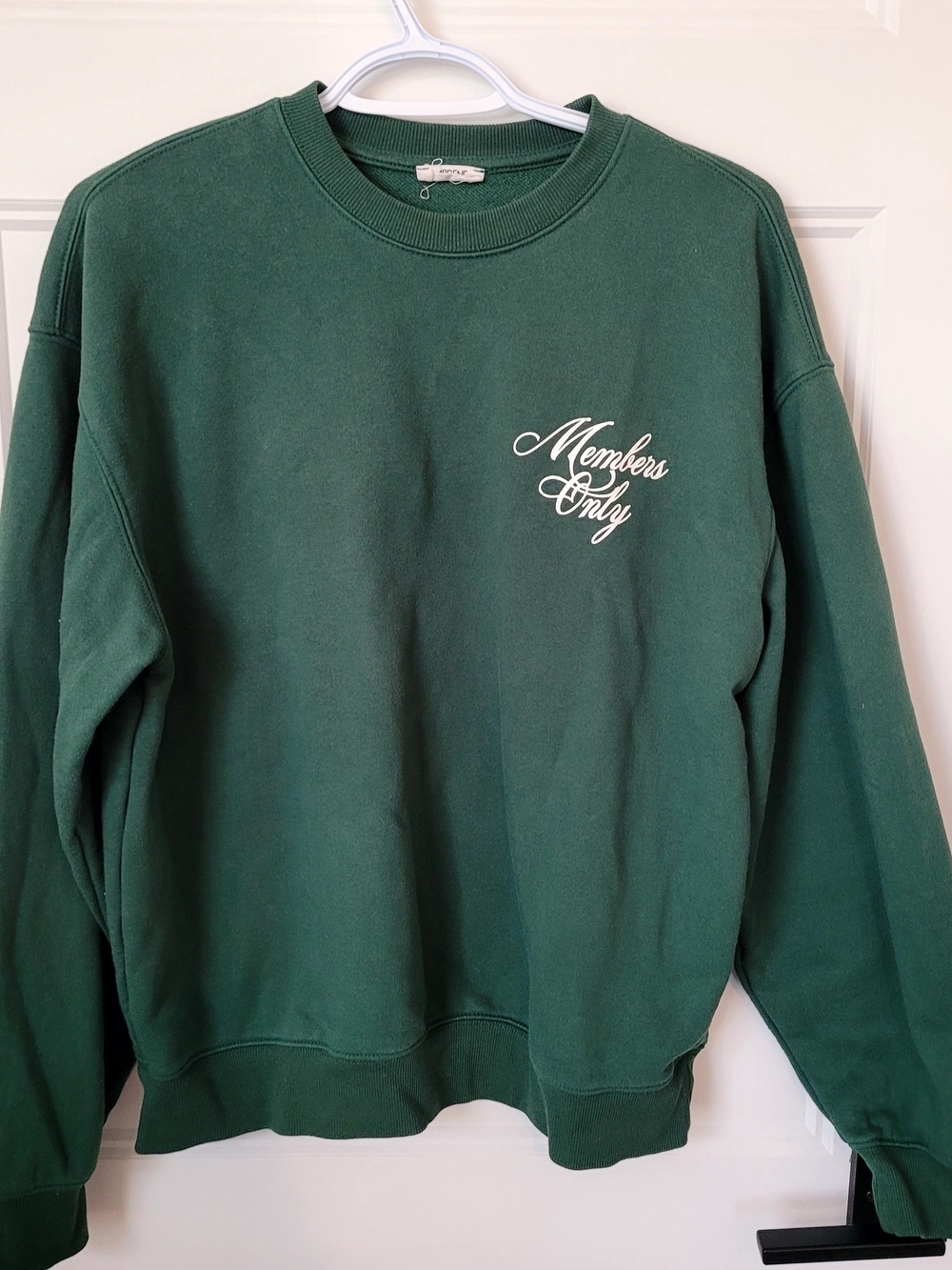 Vintage Style Green Country Club Graphic Sweatshirt - Preppy / Old Money Aesthet